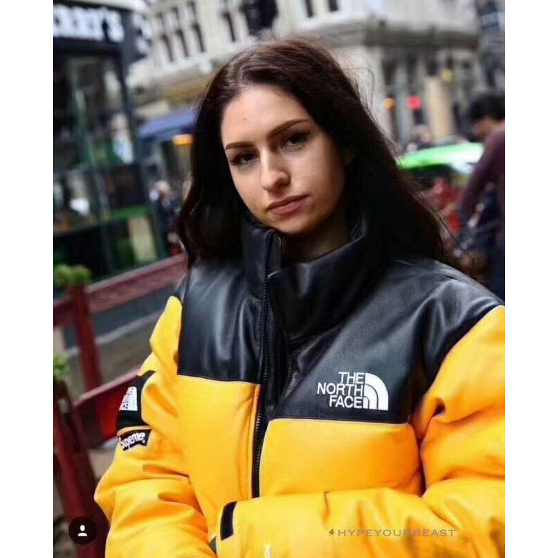 TNF X Supreme Jacket Yellow