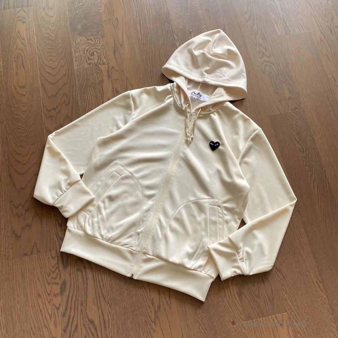 CDG Hoodie Cream