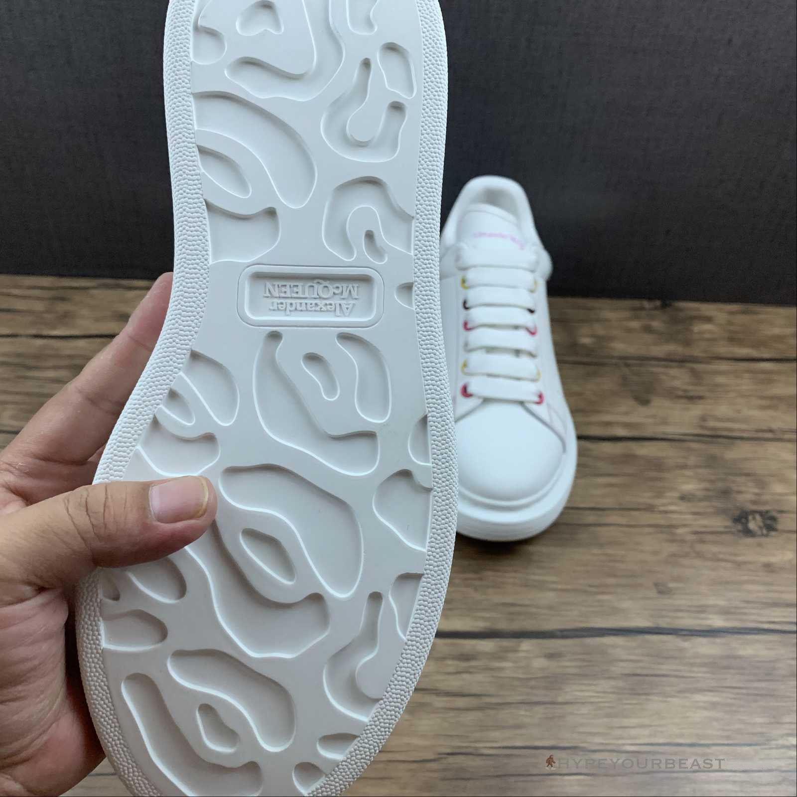 Alexander McQueen White / White / Pink