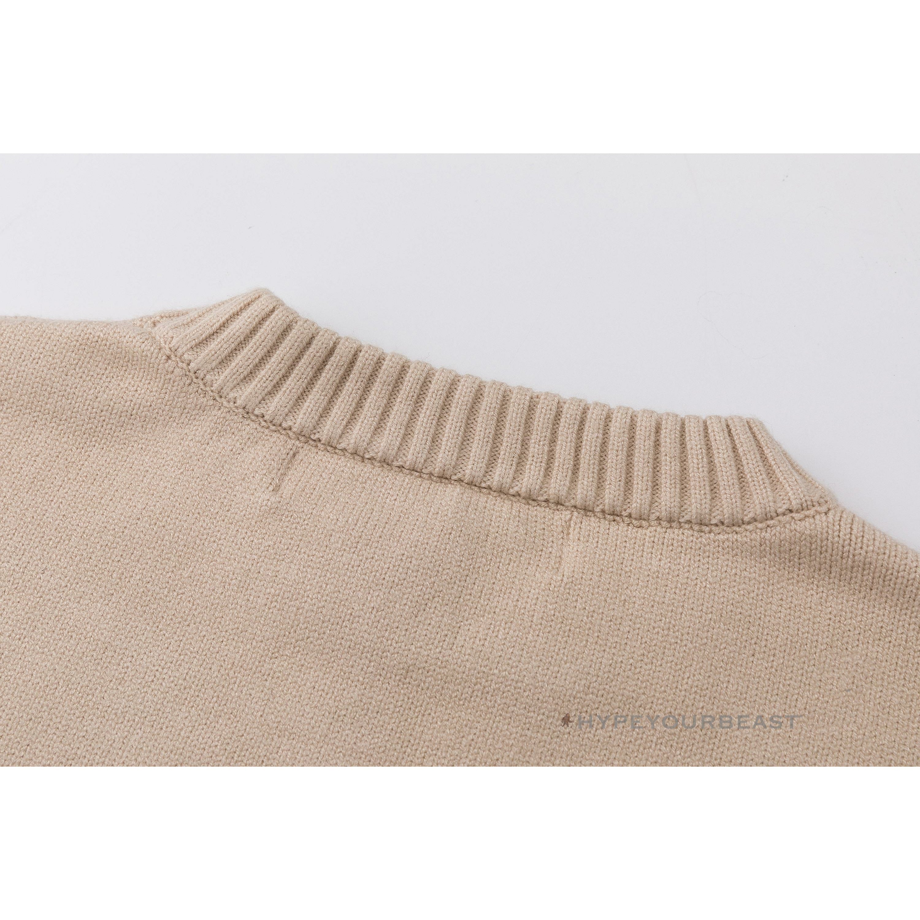 Off-White Shirt - Khaki & Green