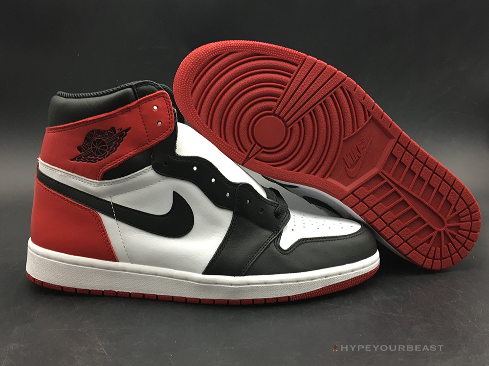 Air Jordan 1 High 'Satin Black Toe'