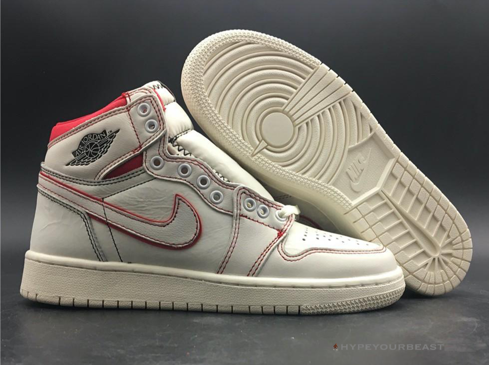 Air Jordan 1 Retro High Phantom Gym Red