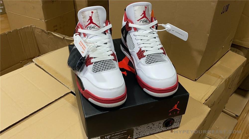 Air Jordan 4 'Fire Red'