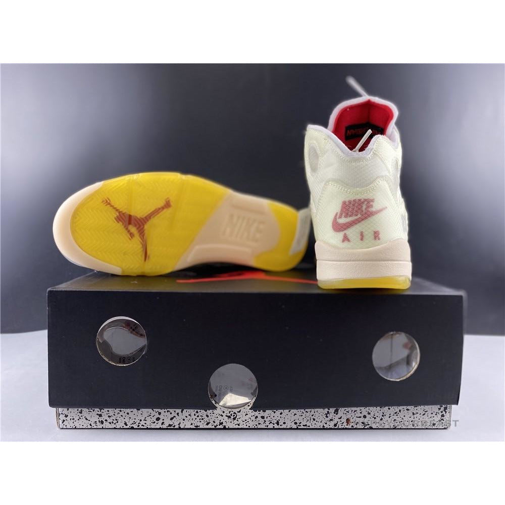 Off White X Air Jordan 5 White