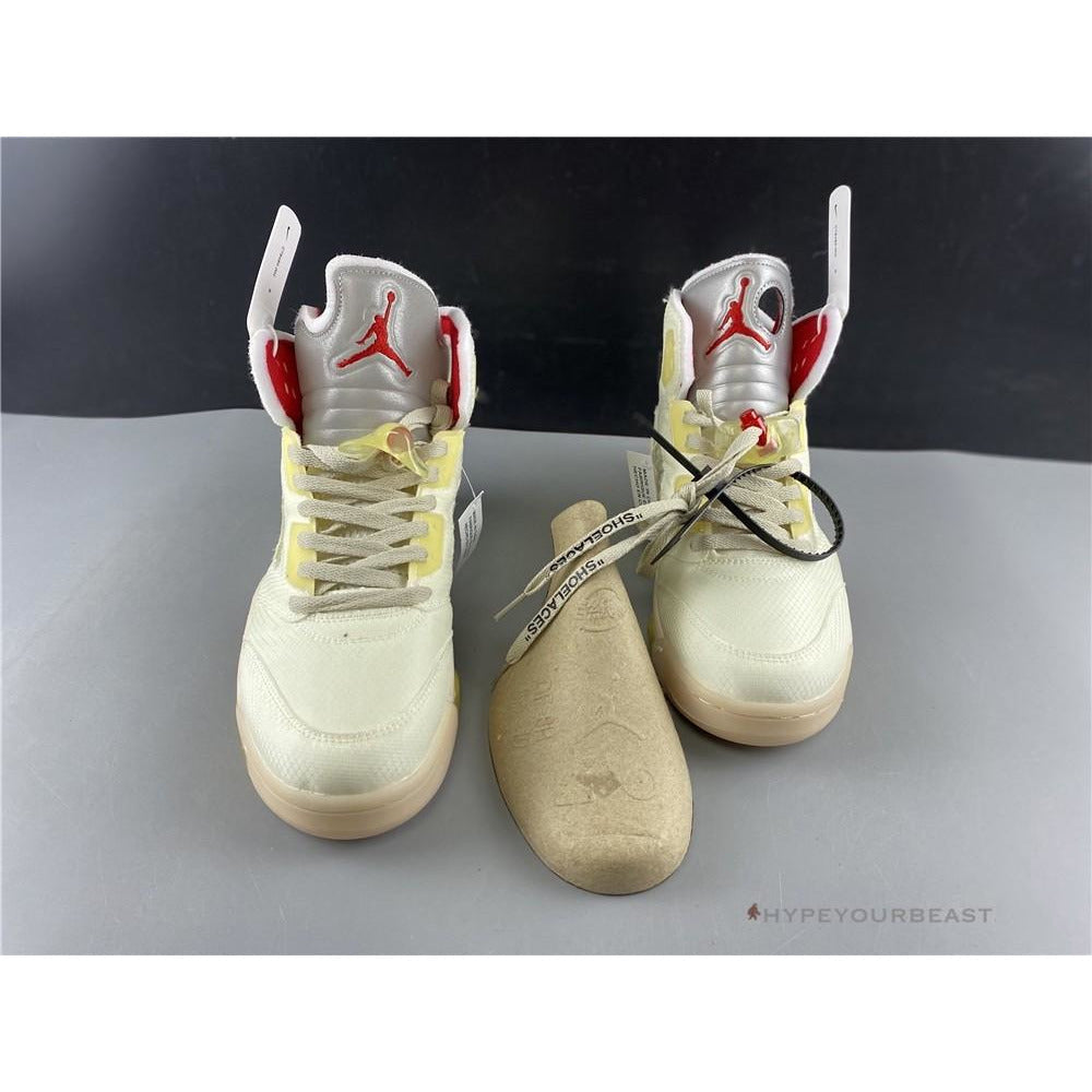 Off White X Air Jordan 5 White