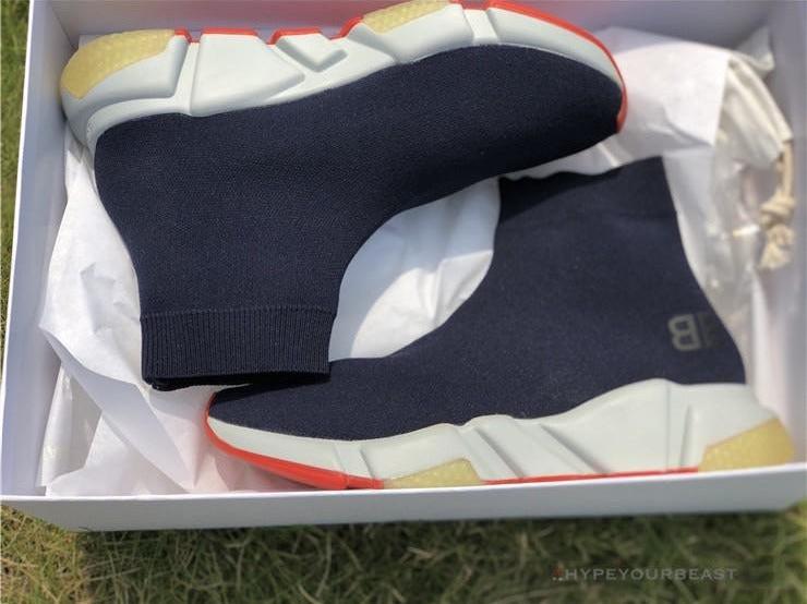 BCG Sock Sneakers Blue Marine