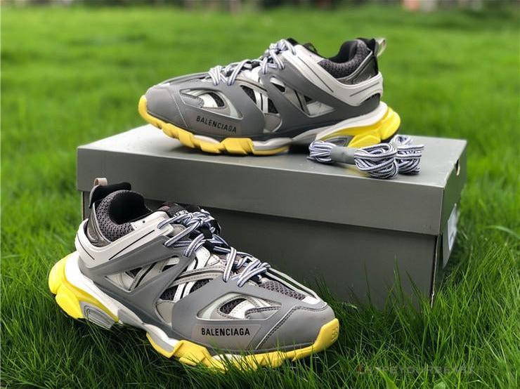 BCG Track Sneakers 3.0 Grey / Yellow
