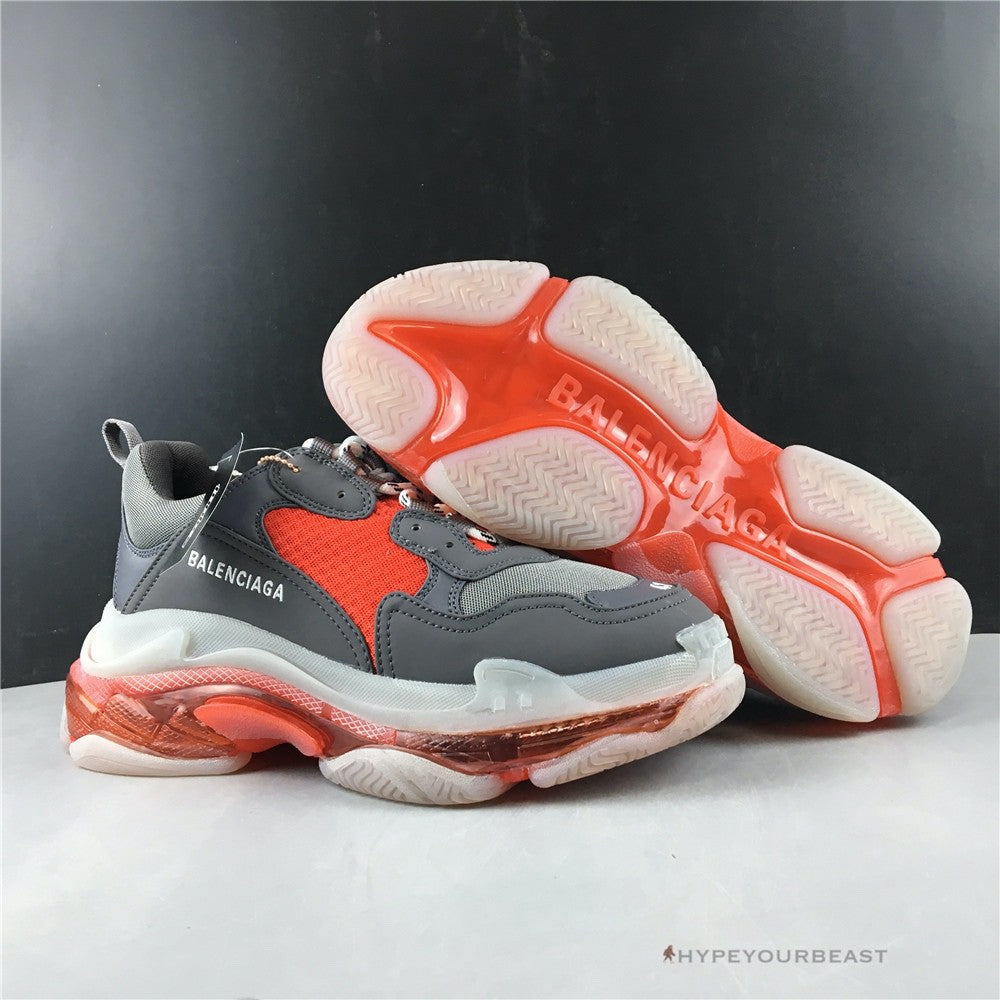 BCG Triple S Grey / Red