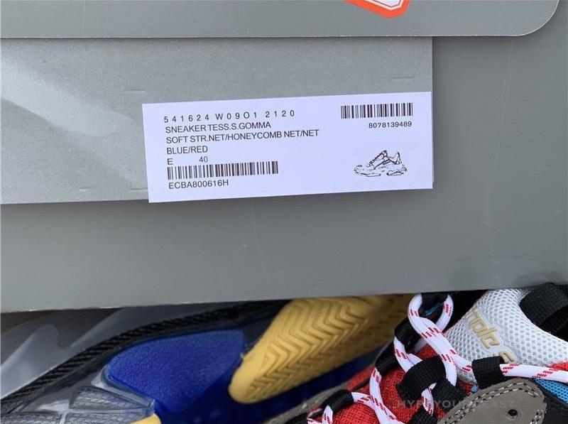 BCG Triple S 'Multi-Color' Blue Red