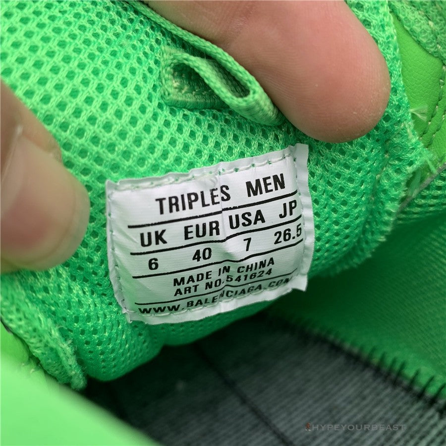 BCG Triple S Neon Green