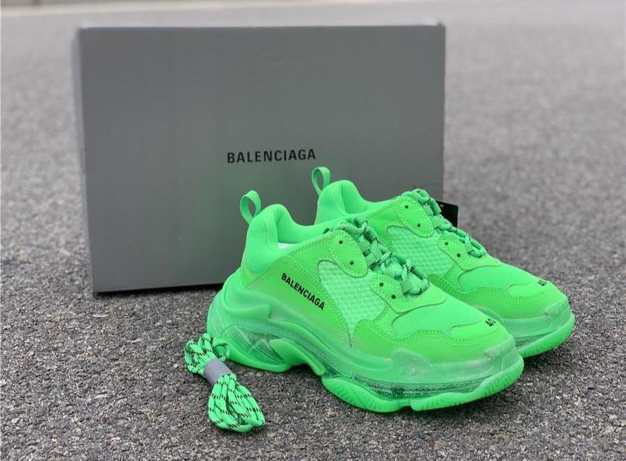 BCG Triple S Neon Green