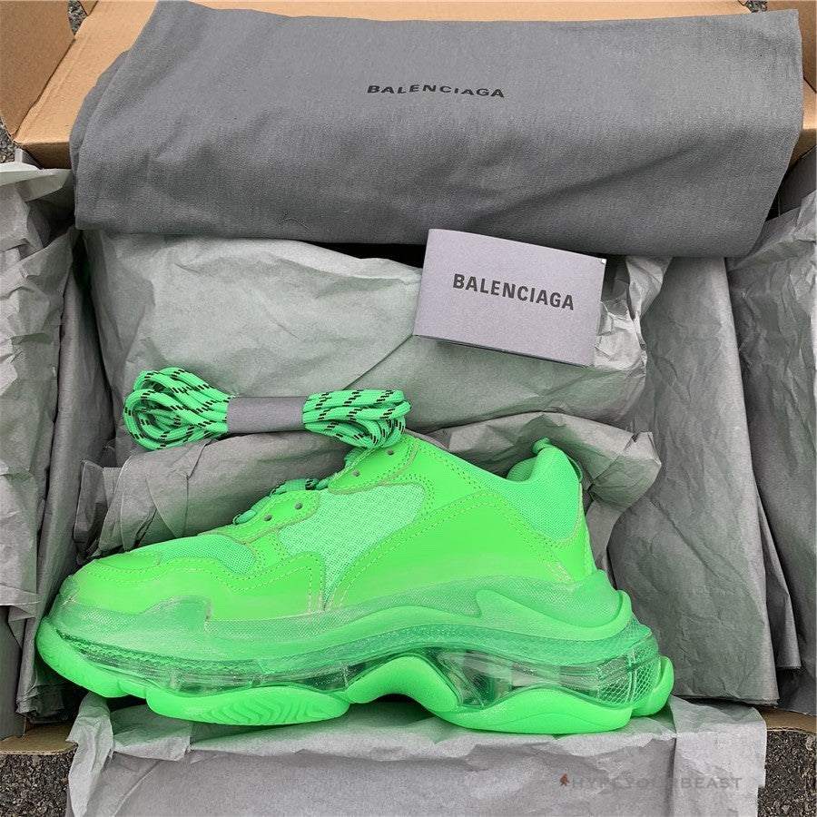 BCG Triple S Neon Green