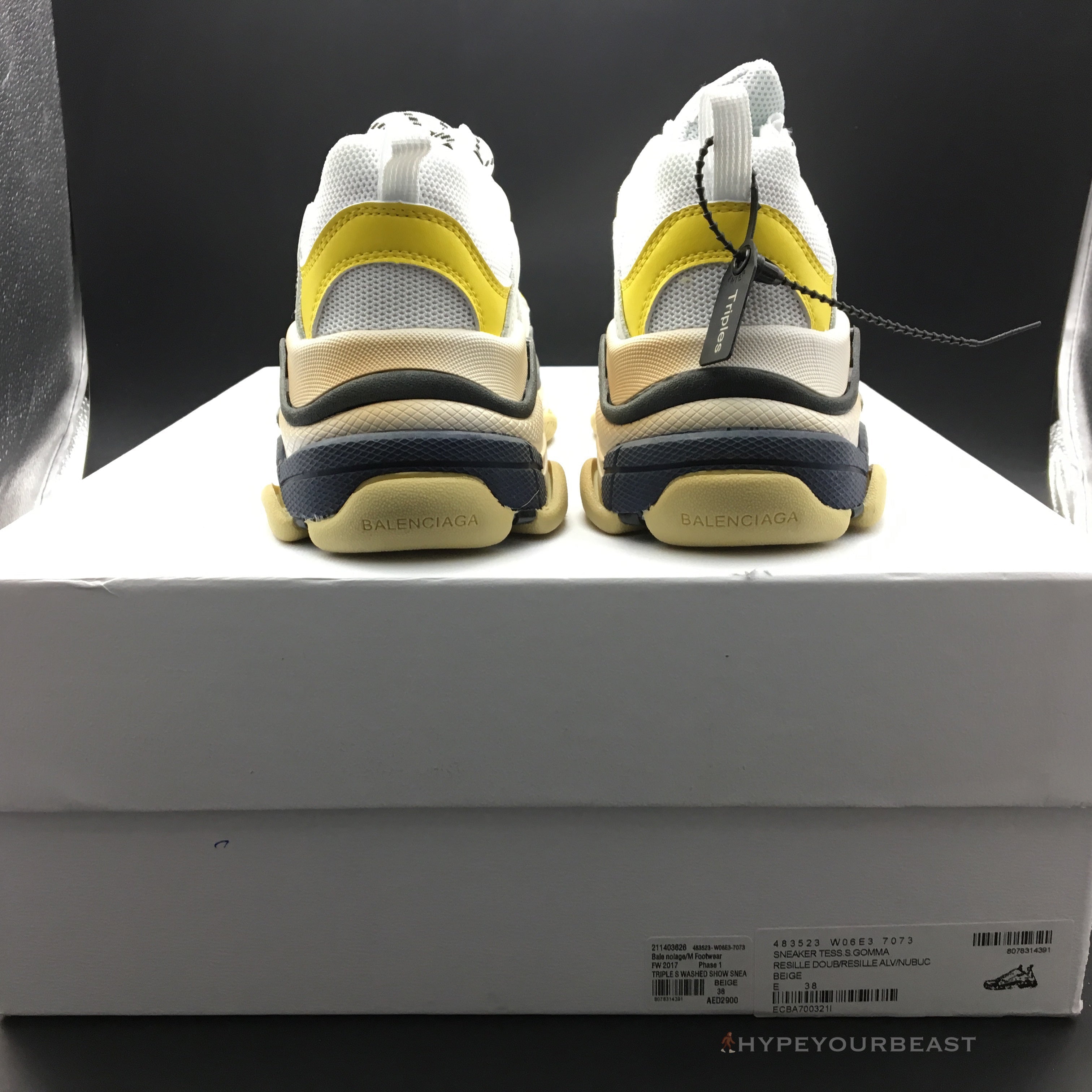 BCG Triple S Yellow / Black