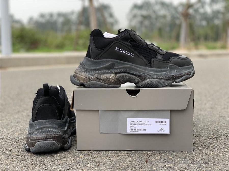 BCG Triple S Black / Clear Sole