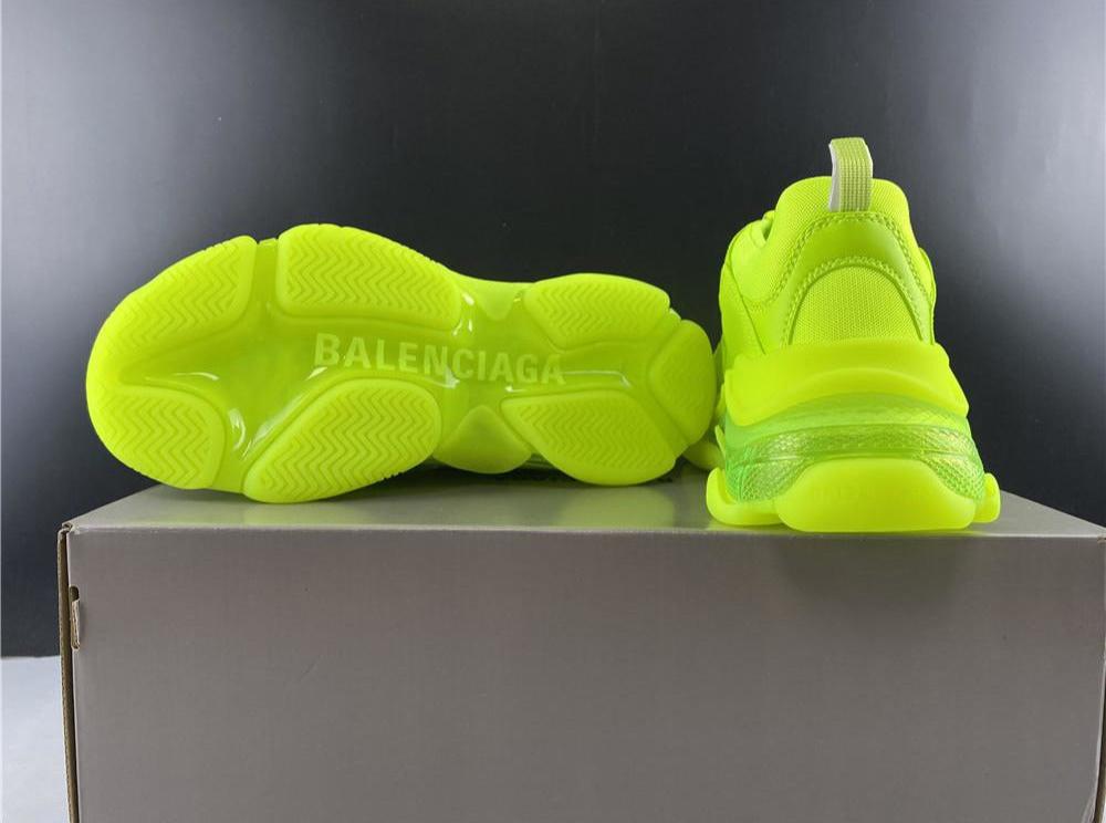 BCG Triple S Neon Yellow