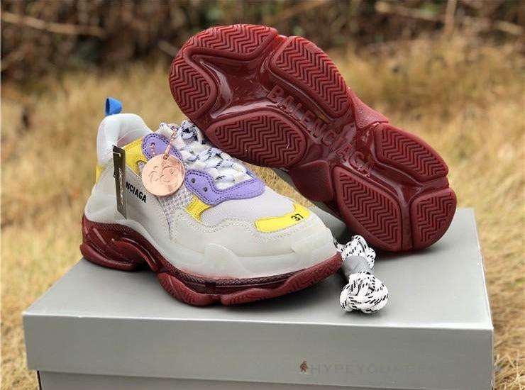 BCG Triple S Purple Yellow