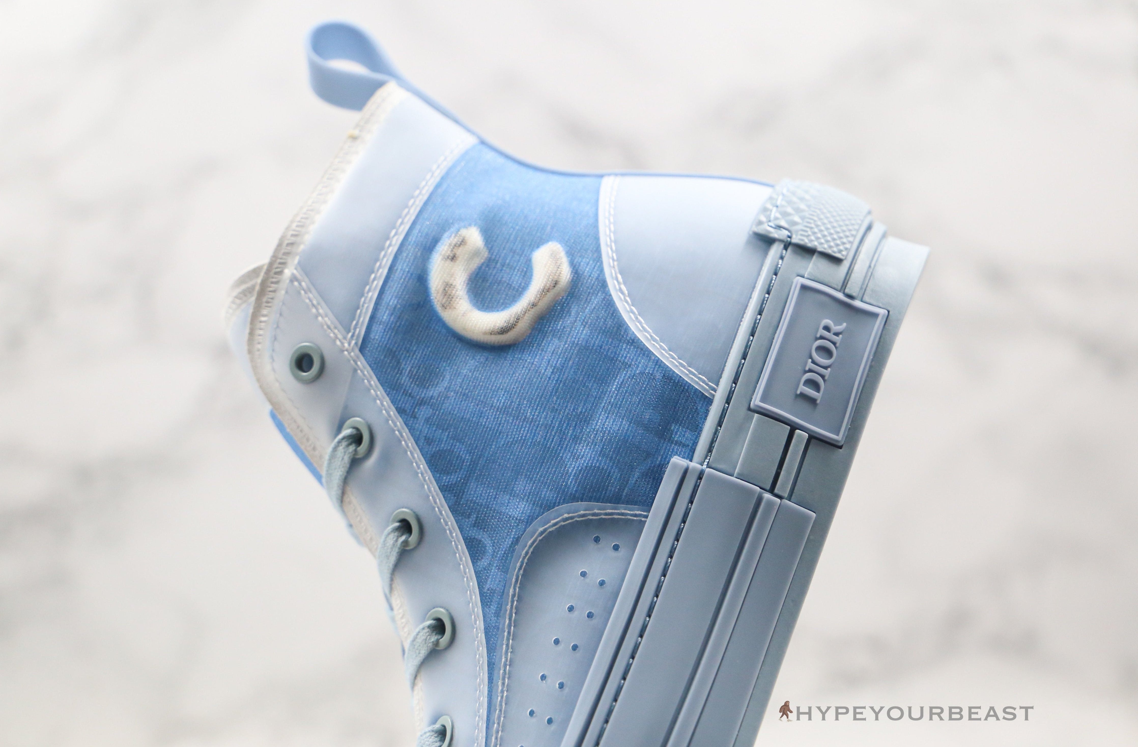 Dior B23 High Daniel Arsham Light Blue