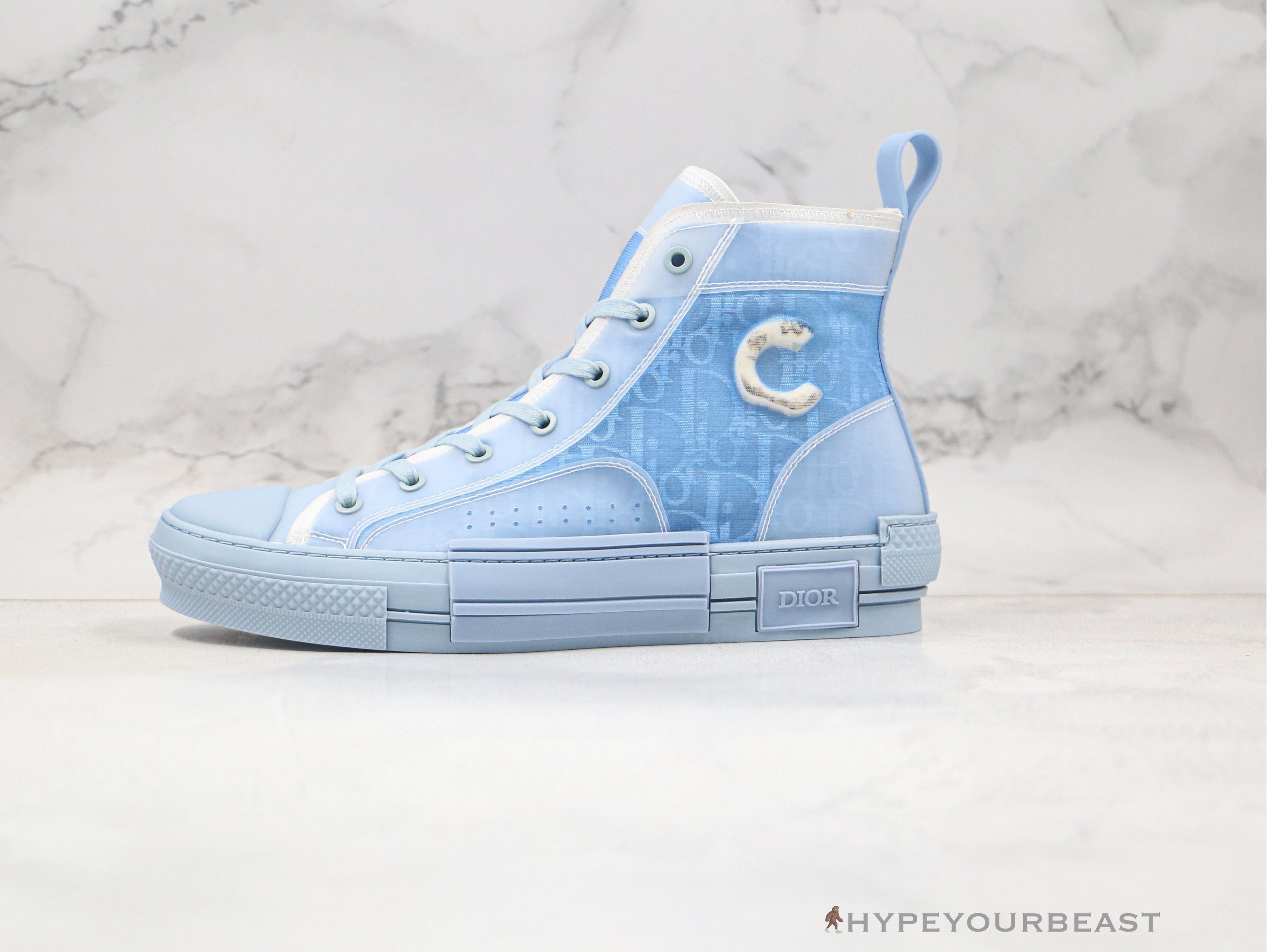 Dior B23 High Daniel Arsham Light Blue