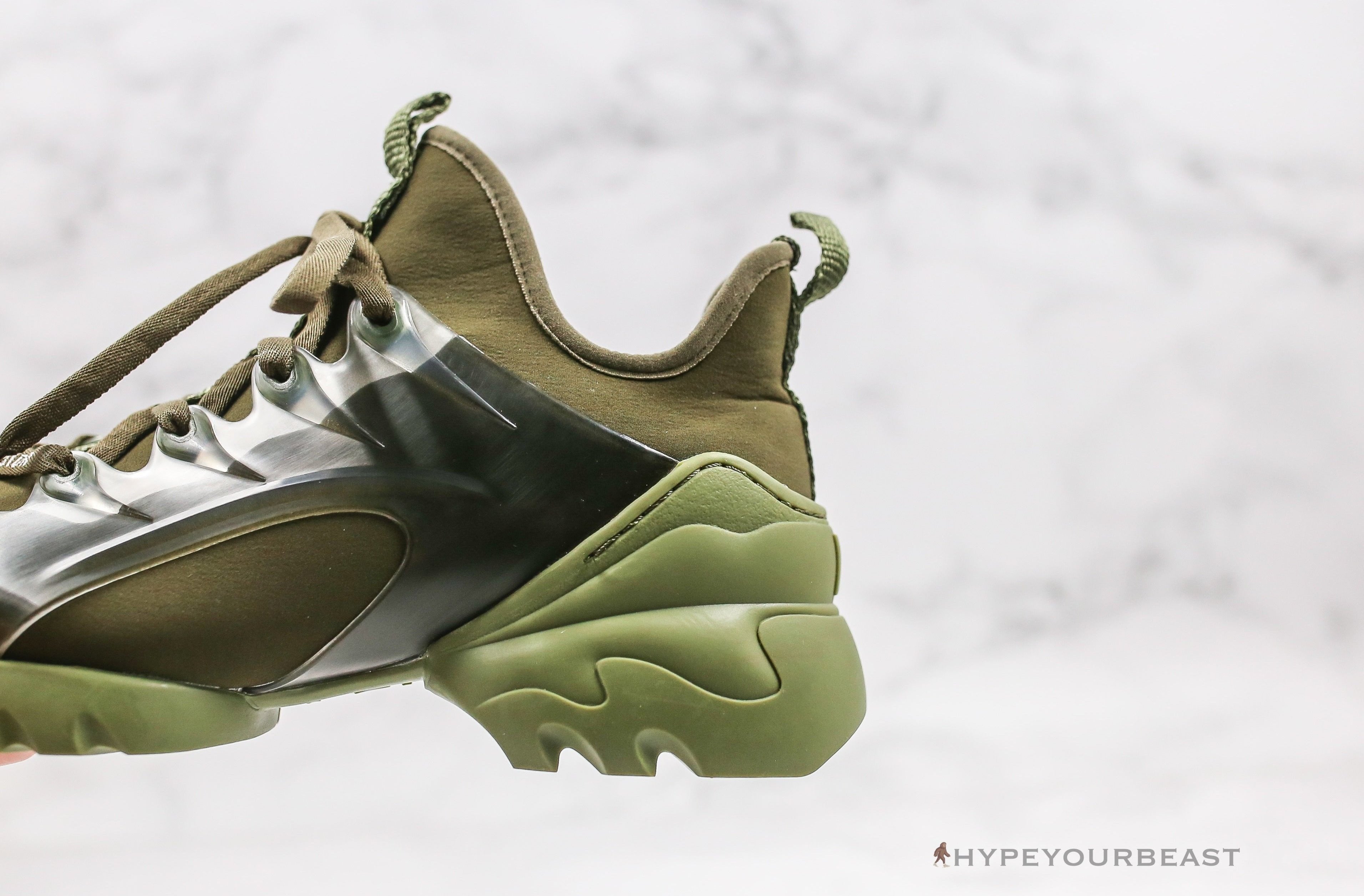 Dior D-Connect Sneakers Green