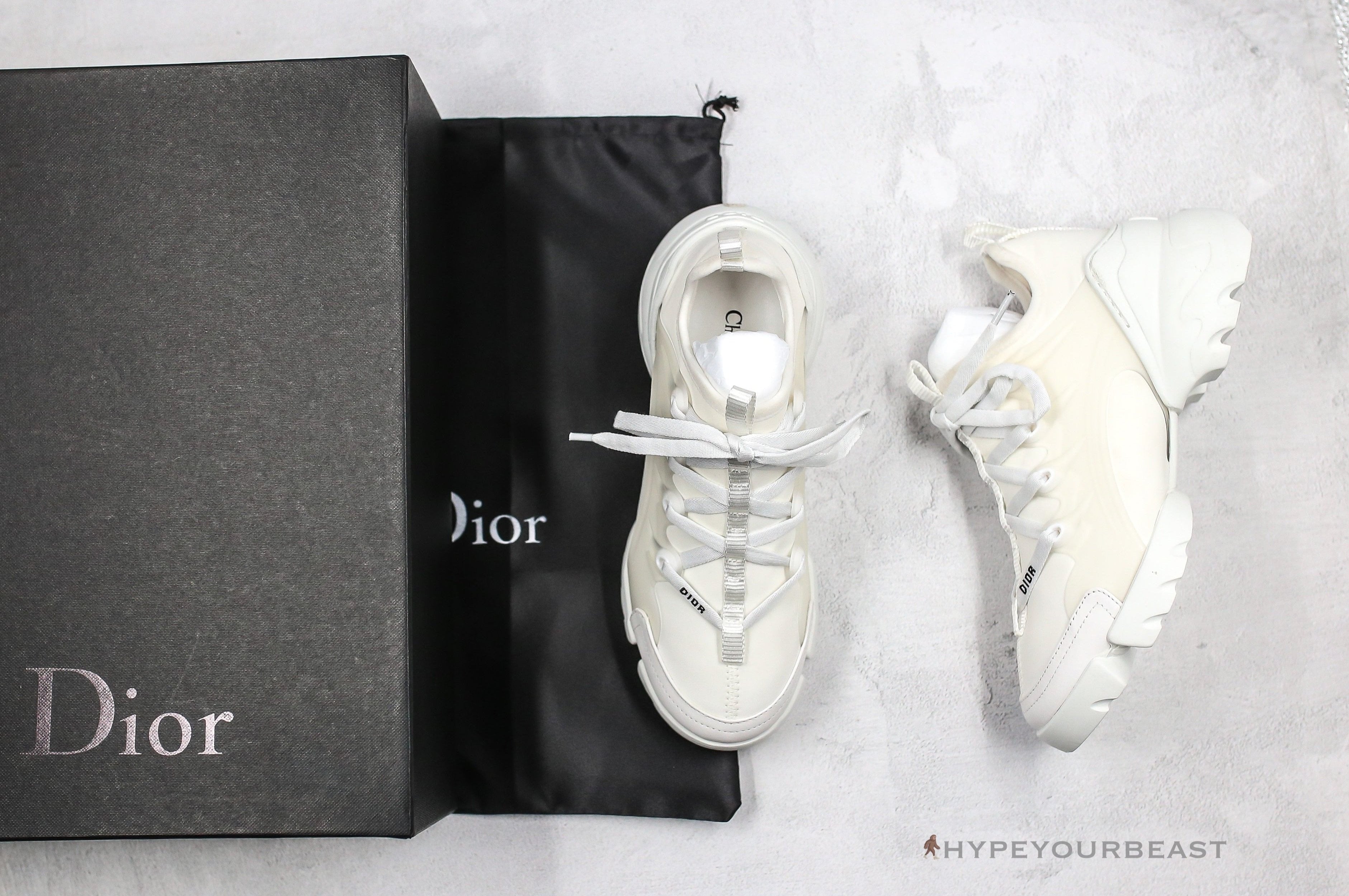 Dior D-Connect Sneakers White