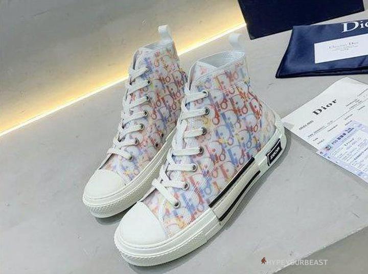 Dior B23 High Top Multicolor Oblique