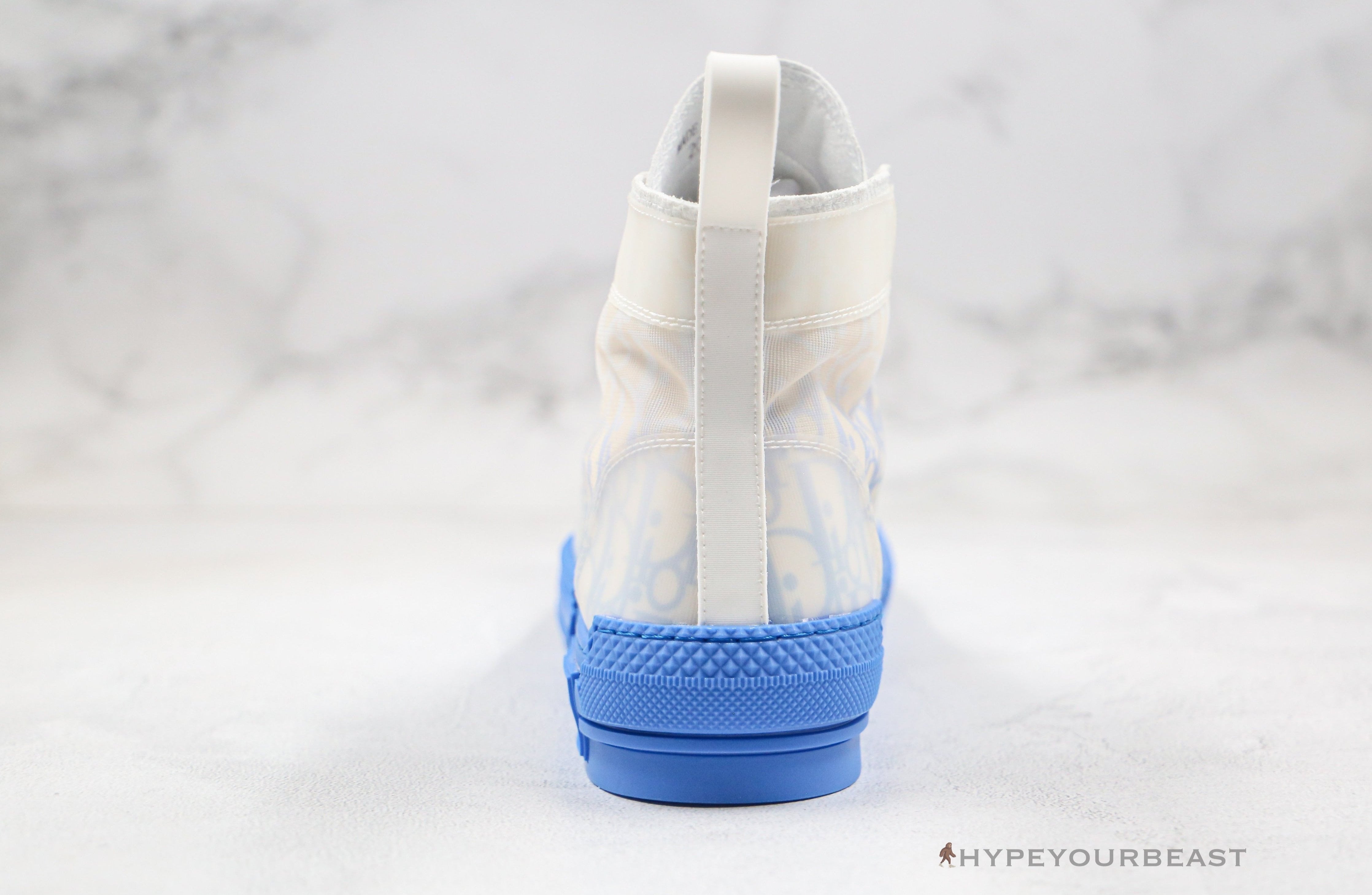 Dior High Top Gradient Blue