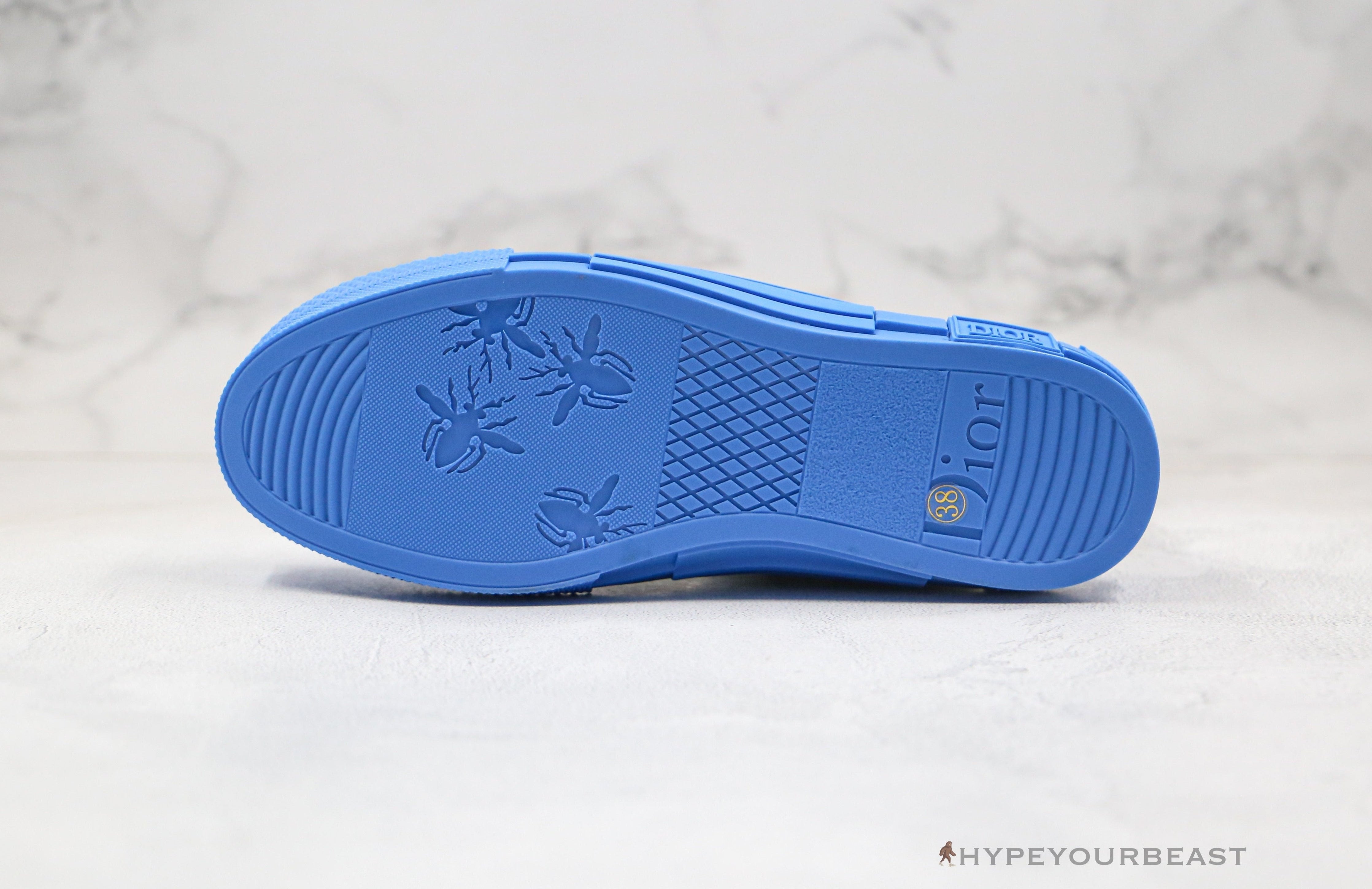 Dior High Top Gradient Blue