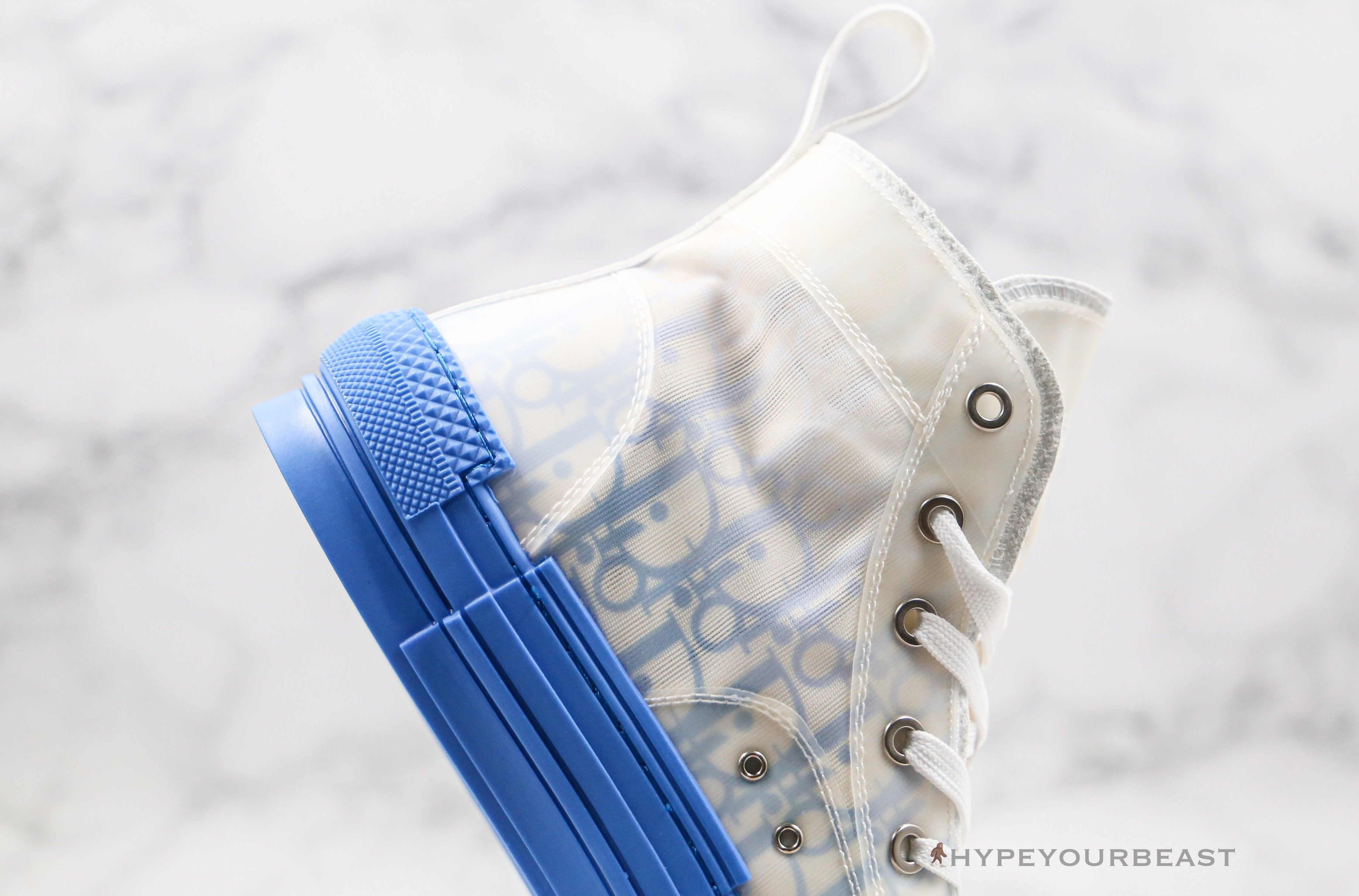 Dior High Top Gradient Blue