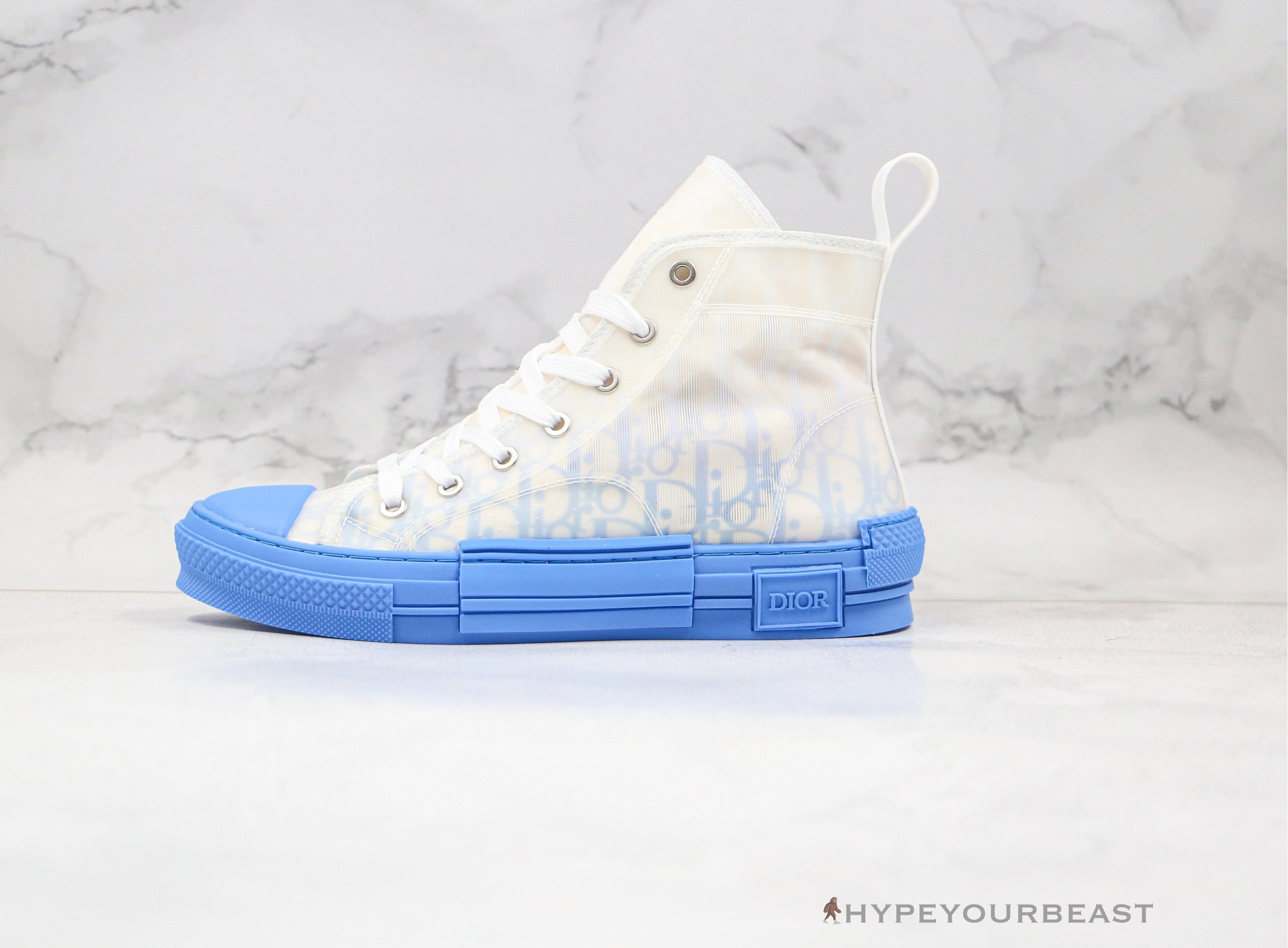 Dior High Top Gradient Blue