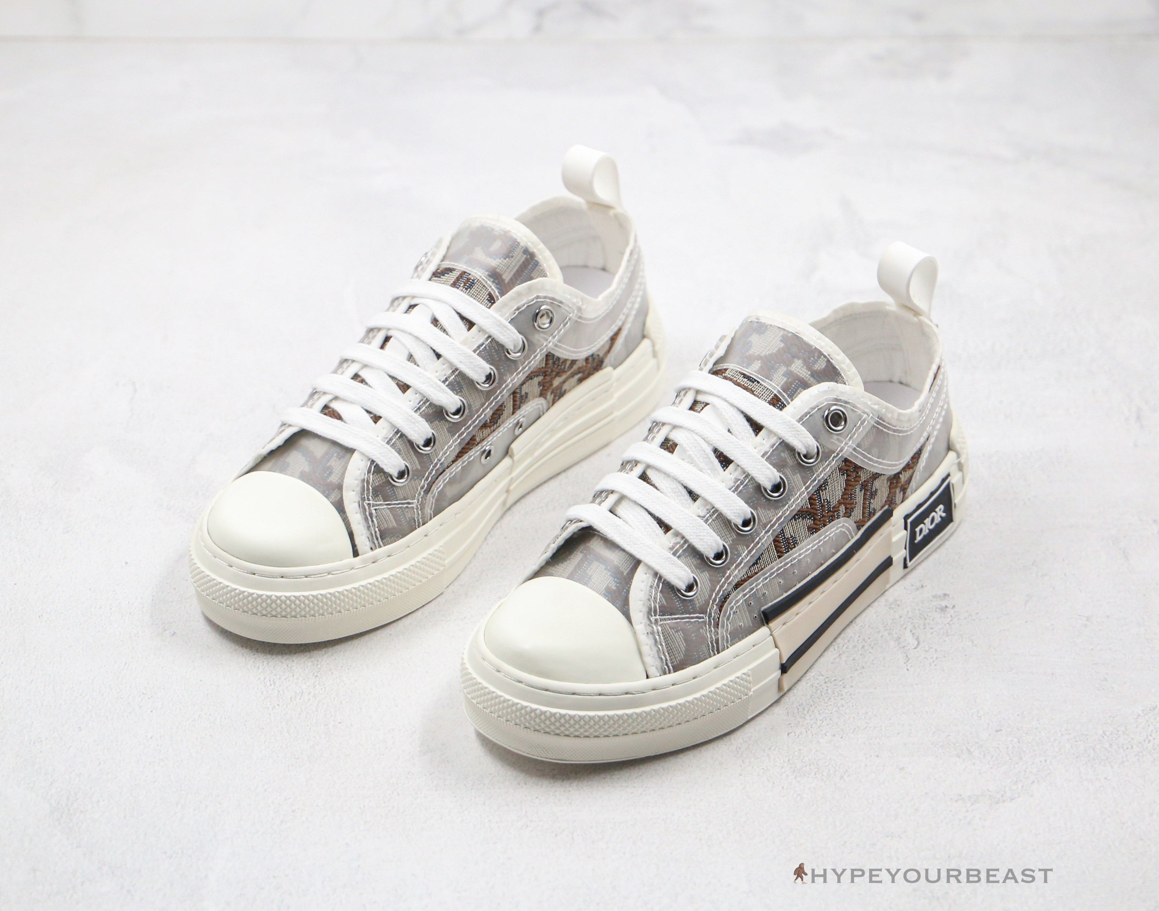 Dior B23 Low White Brown
