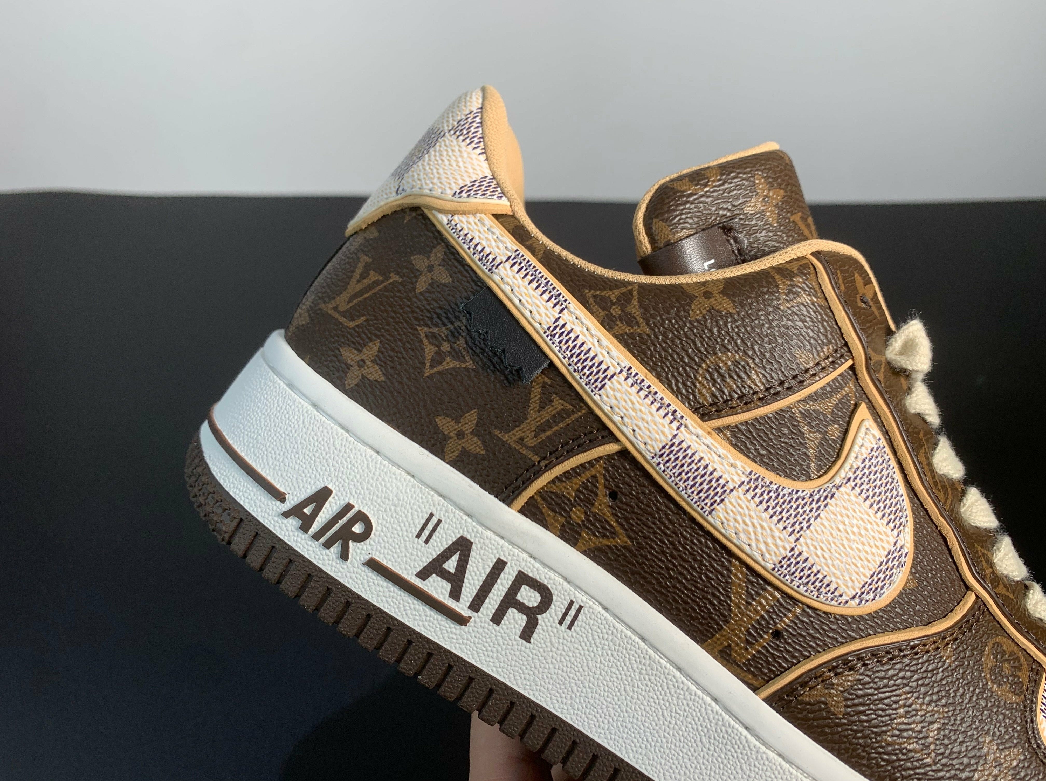 Nike Air Force 1 Low 'LV Monogram Brown Off-White'