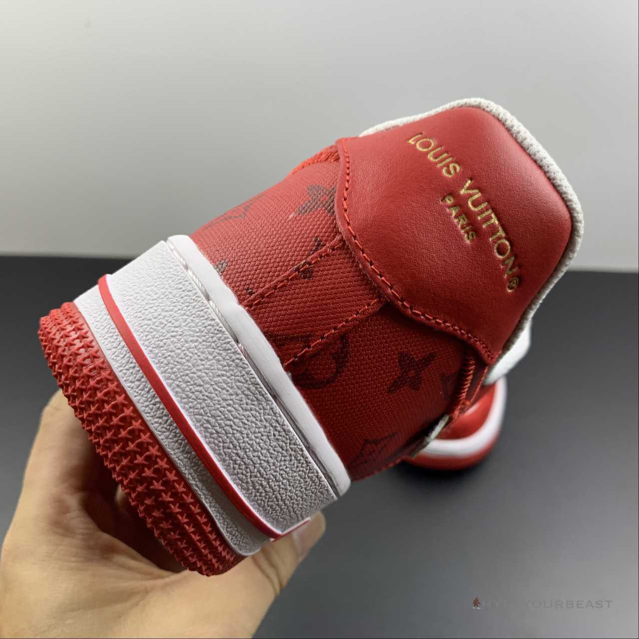 Nike Air Force 1 Low 'LV Monogram Red Off-White'