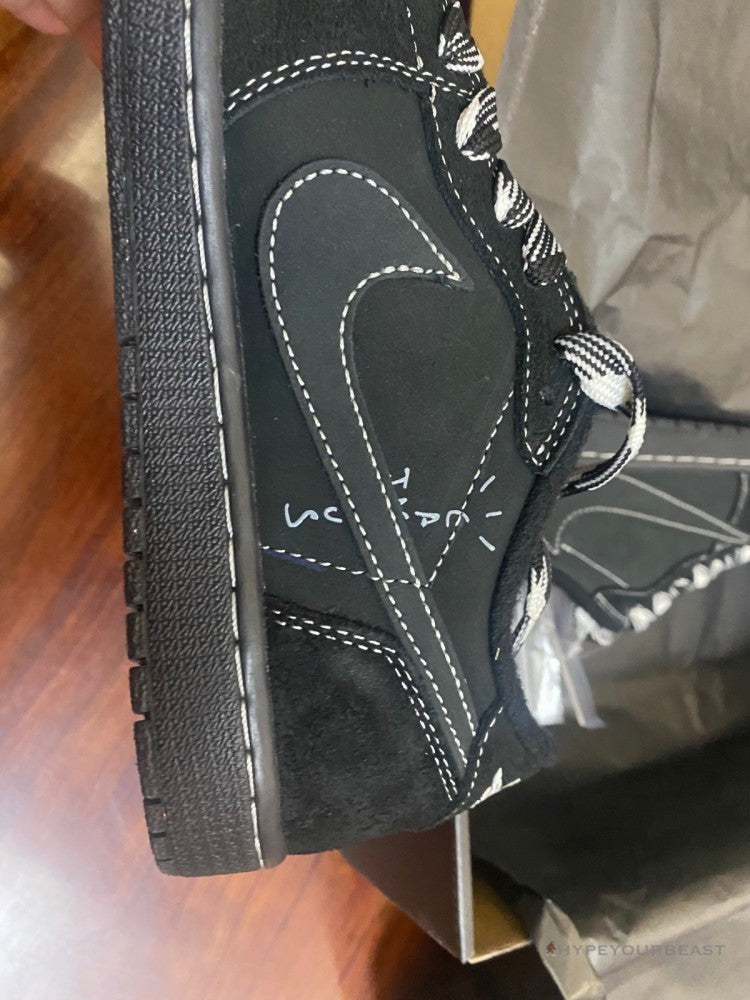 Travis Scott X Air Jordan 1 Low OG SP 'Black Phantom'