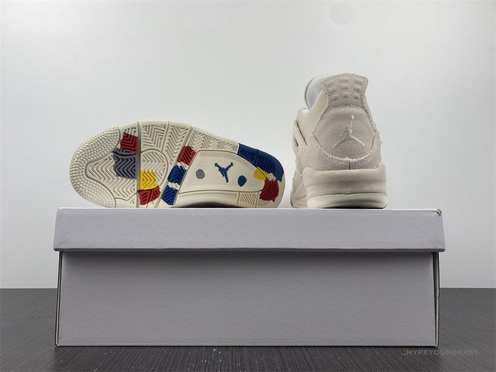 Air Jordan 4 'White Canvas'