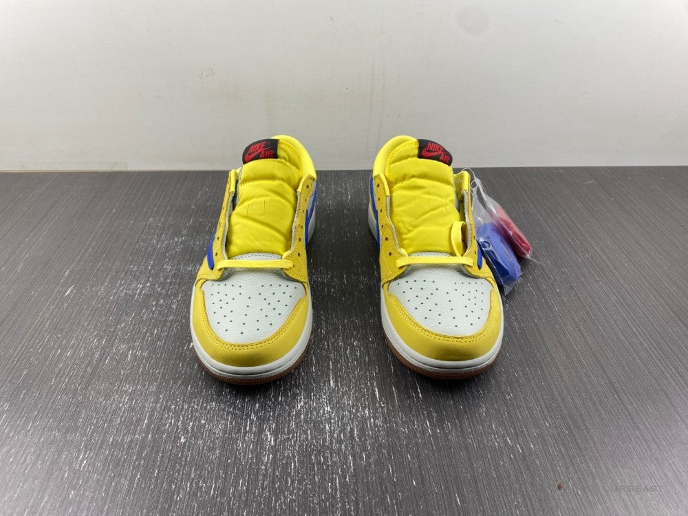 Travis Scott X Air Jordan 1 Low OG 'Canary'