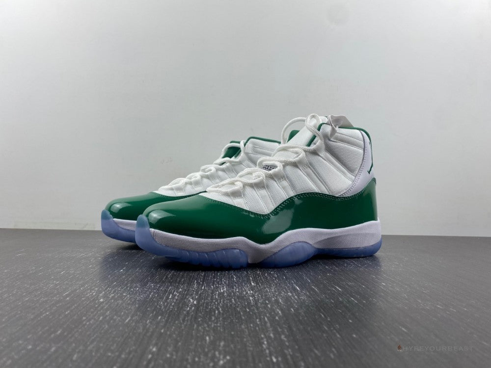 Air Jordan 11 High 'Green White'