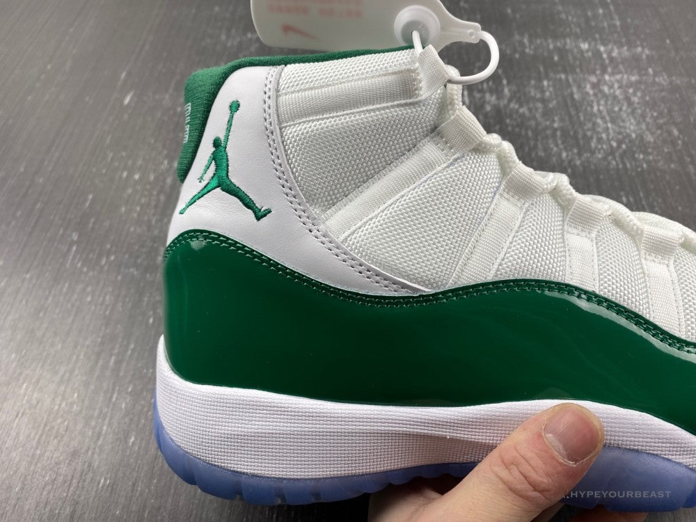 Air Jordan 11 High 'Green White'