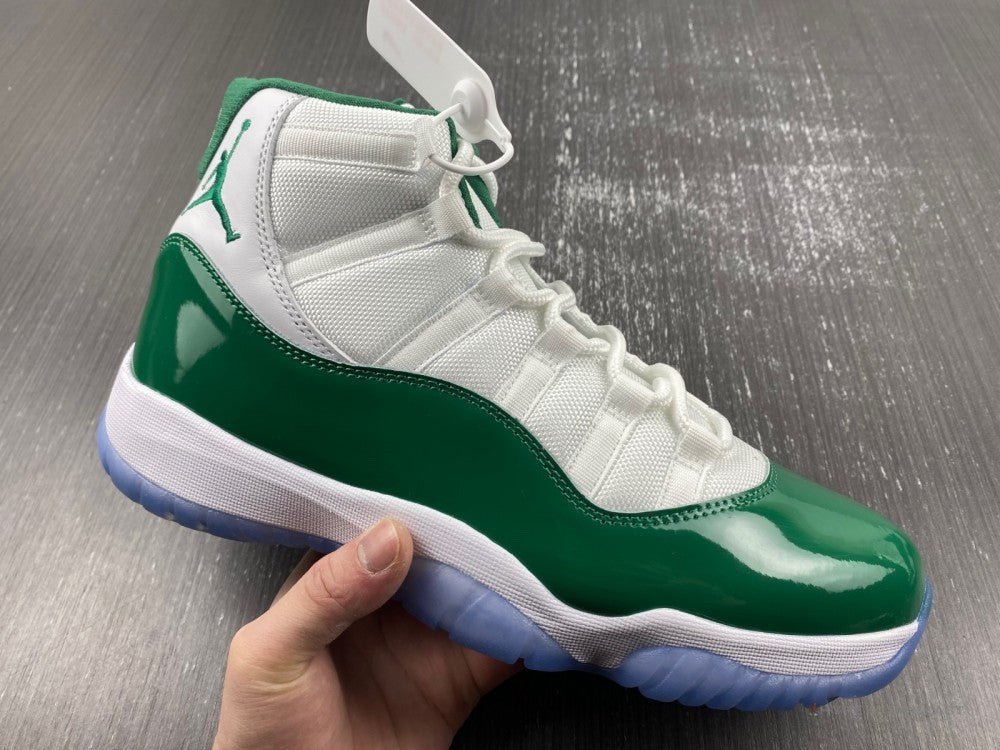 Air Jordan 11 High 'Green White'
