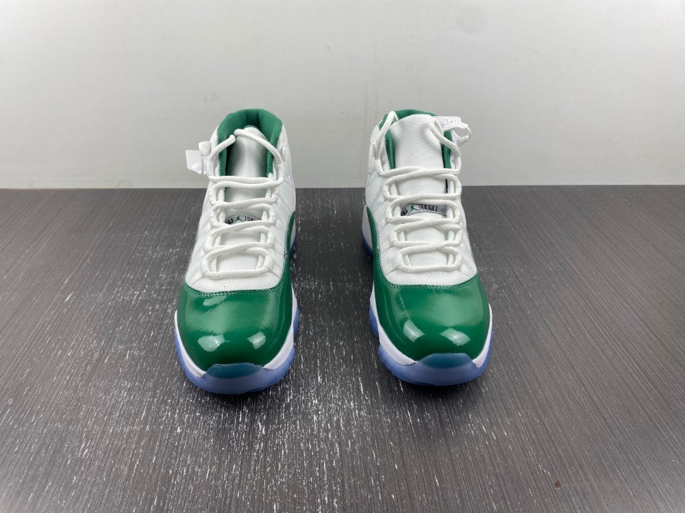 Air Jordan 11 High 'Green White'