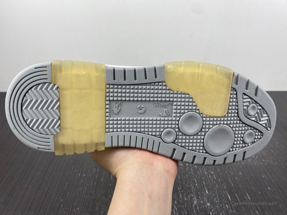 Off-White Out Of Office Low Grey Sneakers