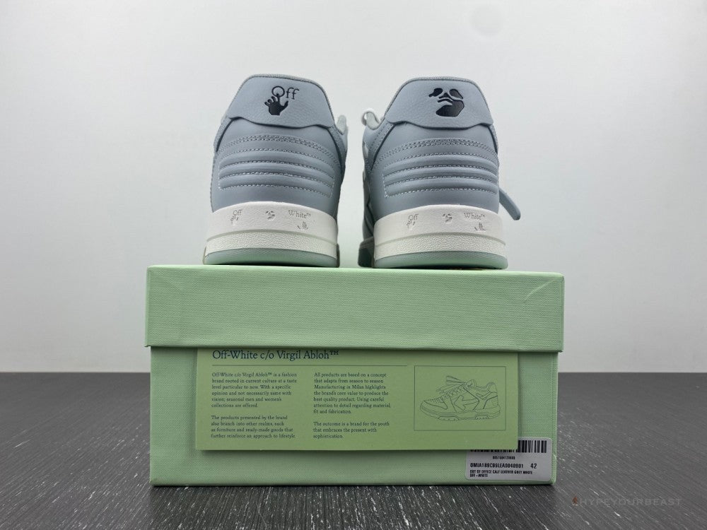 Off-White Out Of Office Low Grey Sneakers