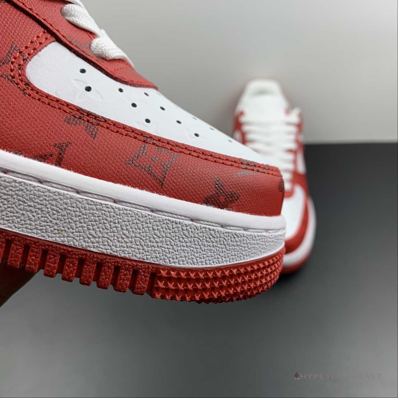 Nike Air Force 1 Low 'LV Monogram Red Off-White'