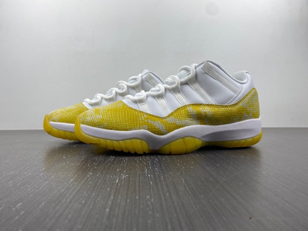 Air Jordan 11 Low 'Yellow Snakeskin'