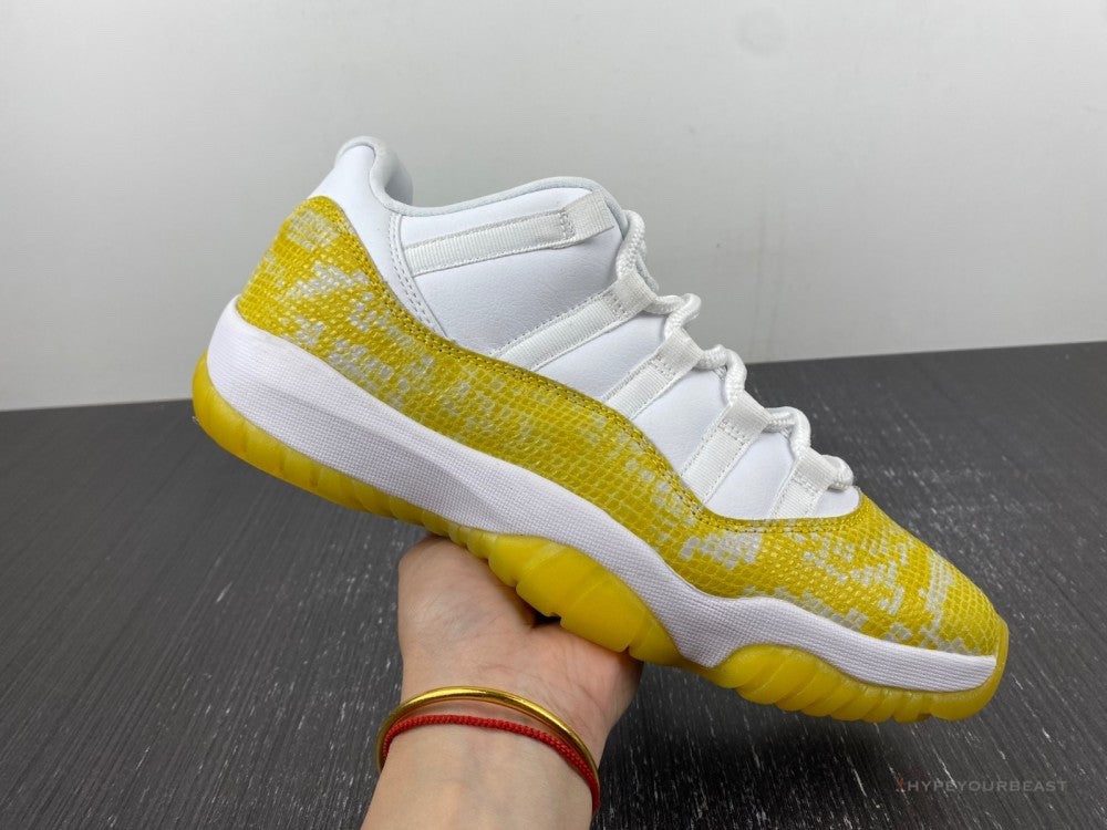 Air Jordan 11 Low 'Yellow Snakeskin'