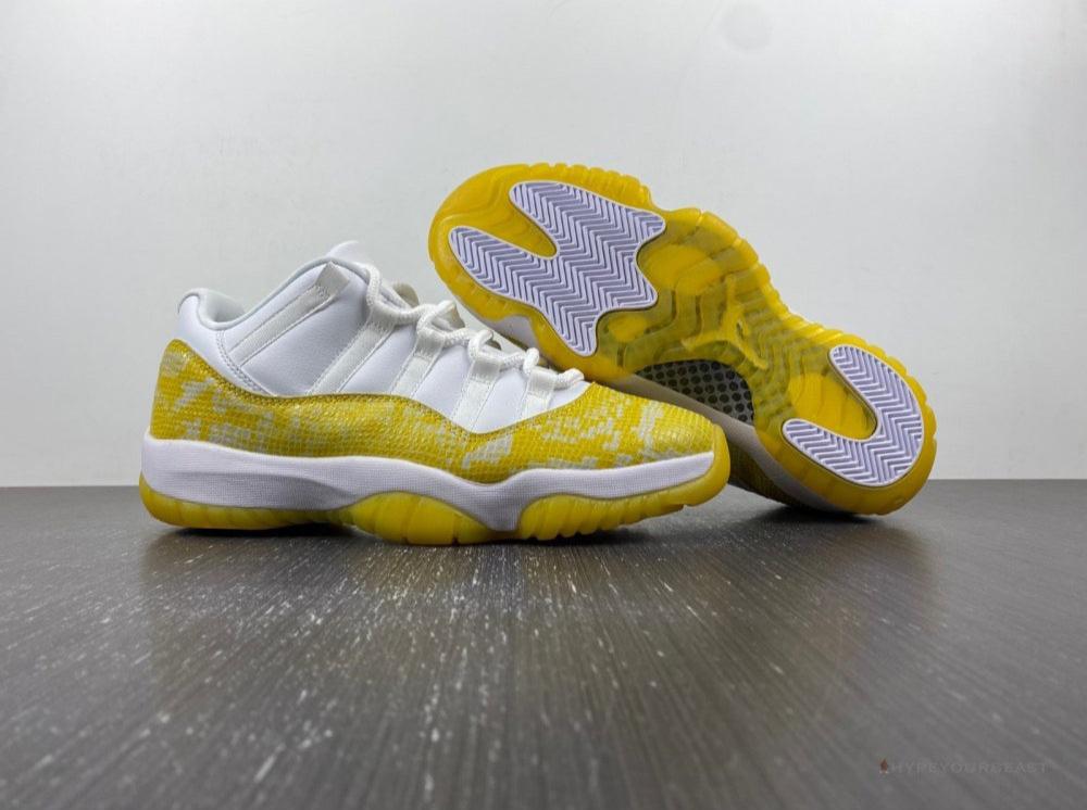 Air Jordan 11 Low 'Yellow Snakeskin'