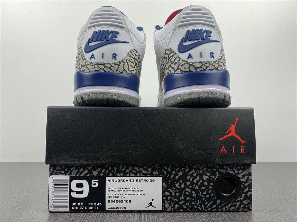 Air Jordan 3 Retro OG 'True Blue'