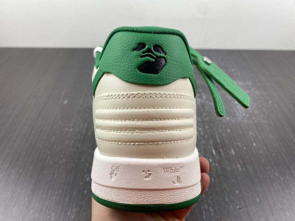 Off-White Out Of Office Low Green Sneakers