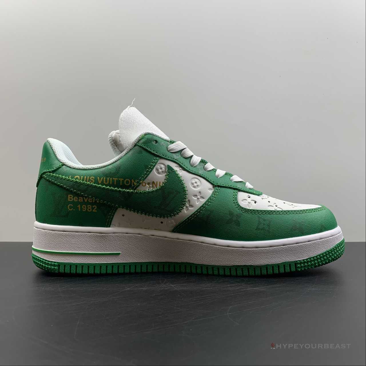 Nike Air Force 1 Low 'LV Monogram Green Off-White'