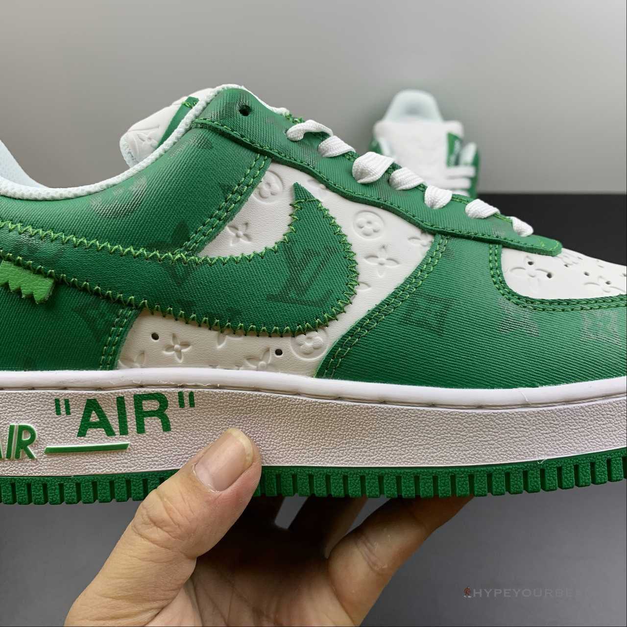 Nike Air Force 1 Low 'LV Monogram Green Off-White'