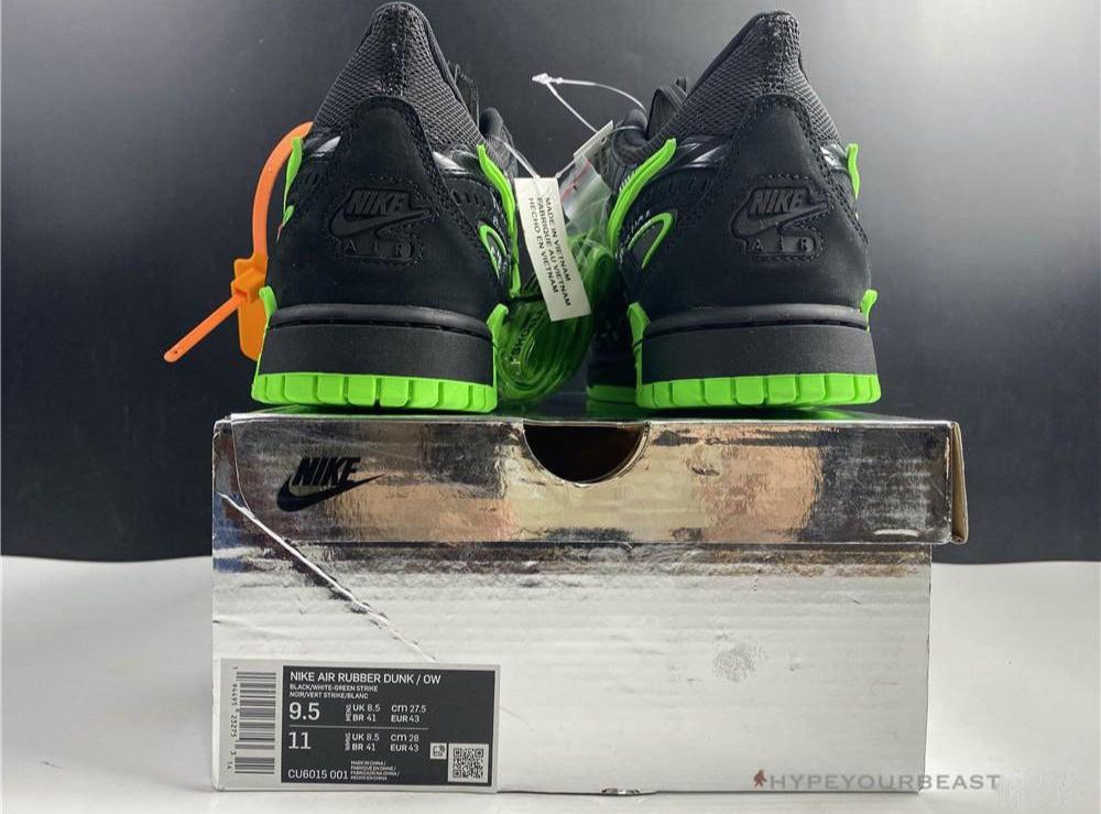 Nike Air Rubber Dunk Off White 'Green Strike'